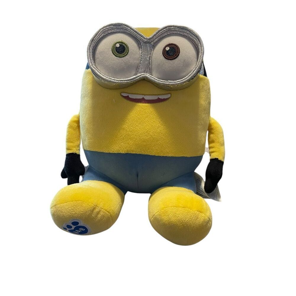 Build A Bear Multicolor Minion Bob Despicable Me Plush Stuffed Toy